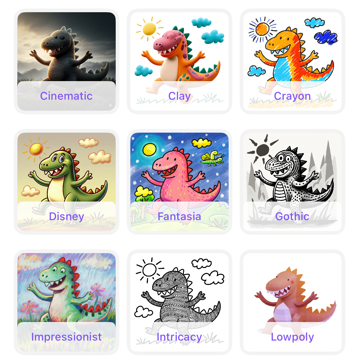 Child using app